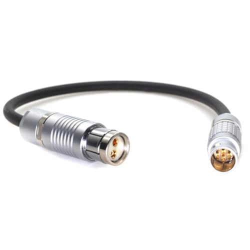 Eonvic Power Cable 2B 7 Pin Male for ARRI Trinity 2 to Fischer 2 Pin Female for Alexa LF XT Cinema Camera
