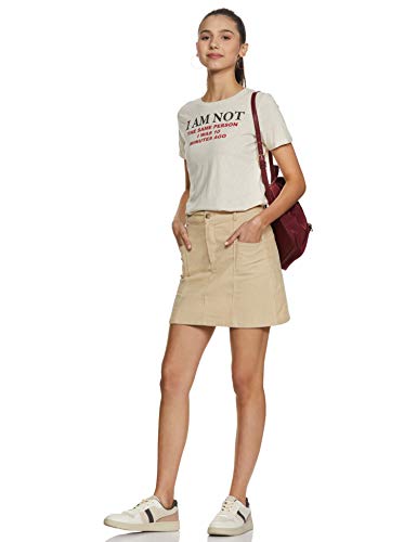 Image of Max Women's Regular Fit T-Shirt (SP21YFP01 Oat Marl S)