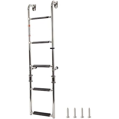 Escalera plegable de 5 peldaños para barco DasMorine Cover