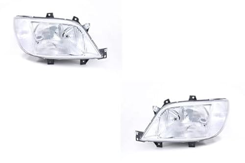Johns, Scheinwerfer Satz passend für Mercedes Sprinter Scheinwerfer (901-904) 04/00-08/02 H7/H1 Set links & rechts