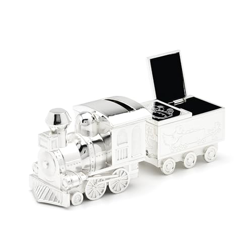 Image of Reed & Barton 898382 Train with Caboose Coin Bank