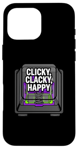Mechanical Keyboard Custom Switch Clicky Clacky Happy �X�}�z�P�[�X iPhone 16 Pro Max �p