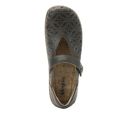 Image of Alegria Women's Opheliah Comfort Shoes V-Cut Leather Mary Jane