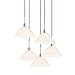 Sonneman 3563.01R-5 Cone 5-Light Pendant