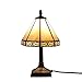 Produktbild Tiffany-Glas-Tisch-Lampe DANA Dekorations-Stimmungs-Nachtisch-Leuchte