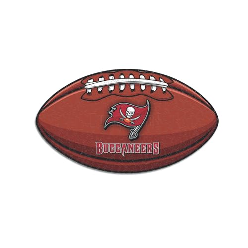 Iconic Puzzles, Tampa Bay Buccaneers crest, 100% eco-sustainable wooden puzzle with official license NFL, size S, 150 pieces - Image 2