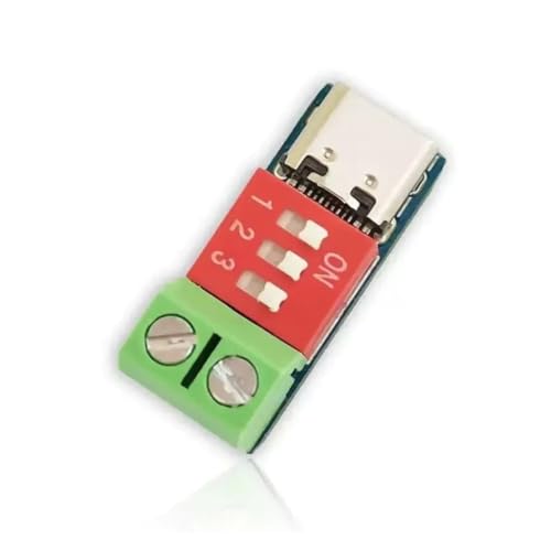 Módulo trigger Type-C de 100W que soluciona el suministro de energía DIY activando carga PD QC 6