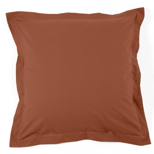 Duquennoy & Lepers – Taie d’Oreiller 63x63 CM Percale 80 Fils 100% Coton - Qualité Hôtel...