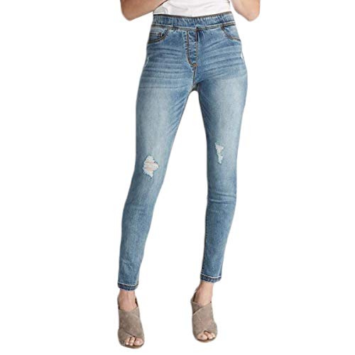 Coco + Carmen OMG Tummy-Slimming Small Light Denim Skinny Jeans