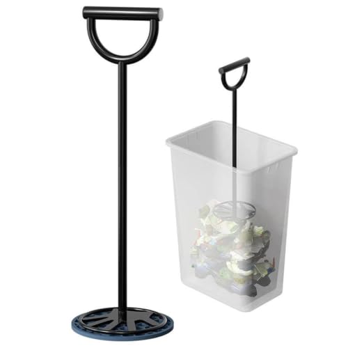 Compactadora de residuos manual para reducir volumen de basura en comercios 5