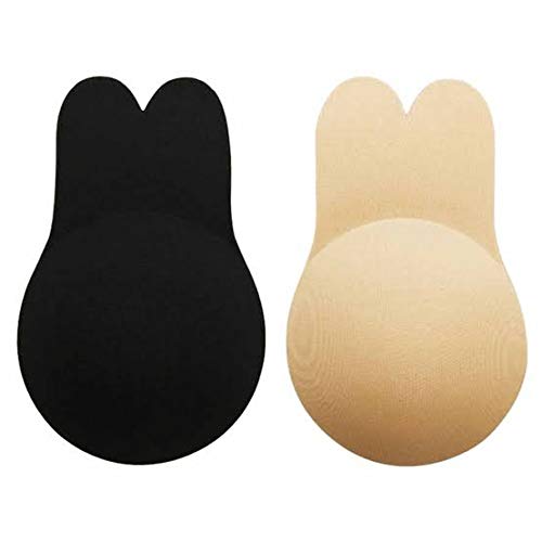 Sutiã Silicone Invisível Levanta Seios (Bege, M)