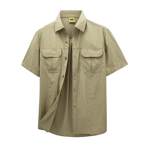 Chemise d'été manches courtes homme respirante extensible pour randonnée et trekking