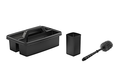 Suncast Commercial Hkctbkit Carry Caddy And Toilet Brush Kit, Polypropylene #TOP1