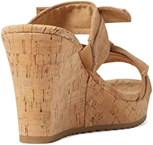 Anne Klein Women's Wiona Platform, Natural, 9 | Image 4