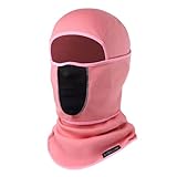 Balaclava Ski Mask (with Breathable Holes) Windproof Winter Fleece Neck Face Warmer for Men&Women Blue