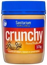 Sanitarium Health Food Company Crunchy Peanut Butter 375gm