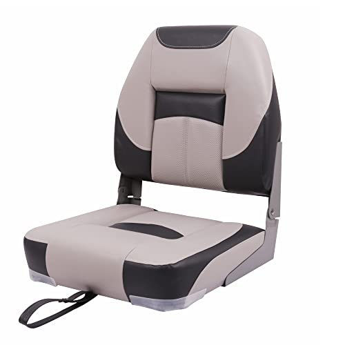 Siege De Bateau Deckpro Deluxe High Back Fold-Down Fishing