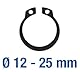 BRILLIANT TOOLS BT067006 Seegeringzange für Außensicherungsringe, gebogen, 125 mm