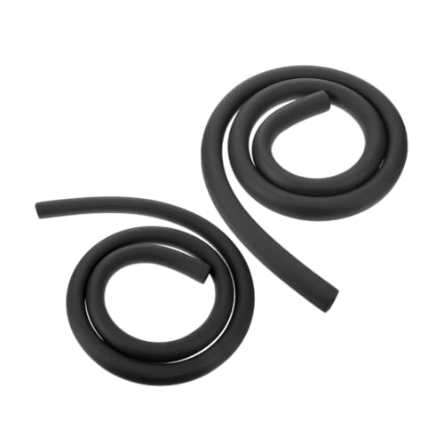 DIYEAH 2 Piezas Tubo de Aislamiento de Goma para Fontanería Exterior Protección Térmica para Sistemas de Aire Acondicionado y Paneles Solares Diámetro Interior de Pared por Previene