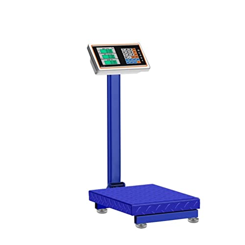 Báscula electrónica plegable con pantalla LCD de alta definición miniatura 1