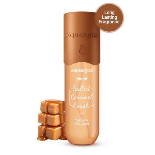 Aqualogica Refresh+ Perfume Body Mist - Salted Caramel Crush 150 ml - Image 3