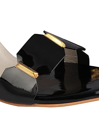 Image of Shoetopia Womens /Girls Backstrap Solid Block Heels