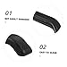 NOLITOY 2pcs Plastic Armrest Pads for Wheelchairs for Armrests Easy to Models for Home and Healthcare Use