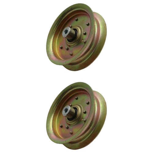RATION for Set of (2) Idler Pulleys Pulley Fits for Husqvarna 196106 197379 532196106 532197379