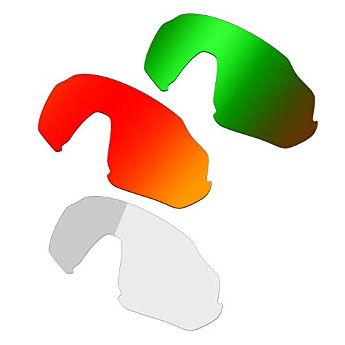 Lentille polarisée verte et rouge pour rouler sous le soleil avec Flight Jacket