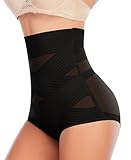 YARRCO Braga Faja Reductora Mujer Invisible Adelgazante Braguitas Moldeadoras Abdomen Cintura Alta Faja Sin Costuras...