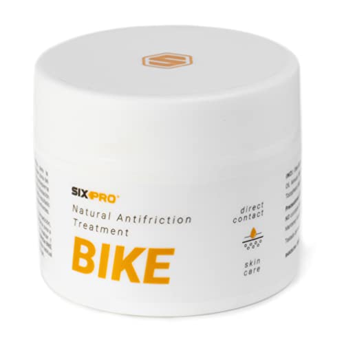 SIXPRO BIKE 100ml | Crema Antifricción y Reparadora para Ciclismo | Previene Rozaduras en Zonas Íntimas | Lubricación y Protección para Salidas Largas | Alternativa Natural a la Vaselina