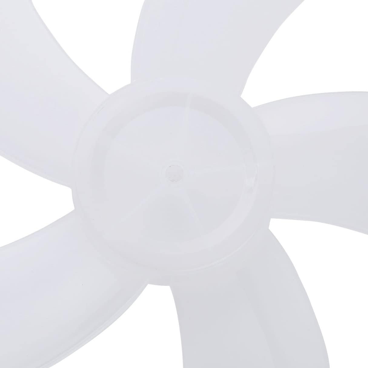 iiniim Fan Blades, Plastic Five-Leave Fan Blade Replacement for 16 inch Household Standing Pedestal Fan Table Fanner General Accessories Clear One Size