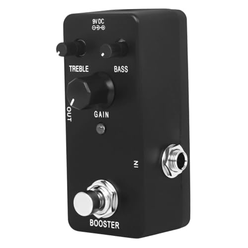 Pédale effet guitare électrique pure booster haute précision et distorsion pour musiciens exigeants