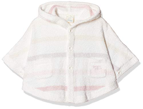 [ジェラート ピケ] 【Kids&Baby】スムーズィー6ボーダーbabyポンチョ PBNT204450 PNK 日本 70 (~6か月 首すわり期) (-)