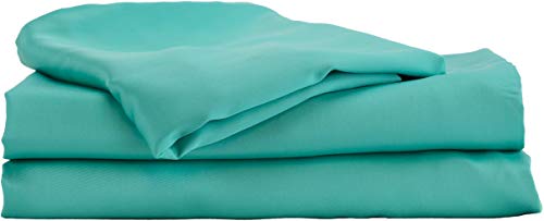 Hotel Sheets Direct Bamboo Bed Sheet Set 100% Viscose from Bamboo Sheet Set (Split King, Turquoise)