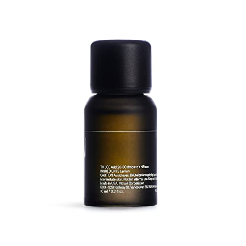 Vitruvi Organic Lemon, 100% Pure Premium Essential Oil (0.3 Fl.oz) #TOP6
