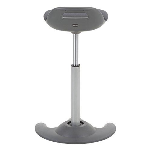 Image of Learniture LNT-NES3021GY-SO Sit-to-Stand Active Motion Perch Stool, Dark Grey