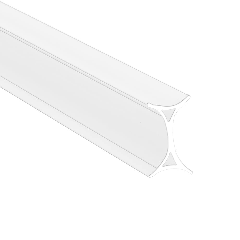 Soft Flexible Rubber Shower Seal | for Bi Folding Doors & Shower Screens | Fits Into Channel | BIF083 (2 Metres)