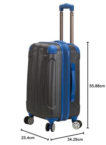 Rockland Hardside Expandable Luggage with Spinner Wheels, Multicolor