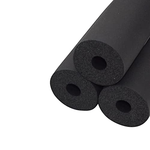 Isolation Tuyau 25mm*20mm Manchon Mousse Caoutchouc Flexible Tuyaux isolés antigel préservant Chaleur tuyaux d'épaisseur enveloppés et isolés Tube D'isolation 1.5m Longueur Ignifuge Cover