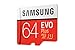 Samsung EVO Plus 64GB microSDXC UHS-I U3 100MB/s Full HD & 4K UHD Memory Card with Adapter (MB-MC64HA)