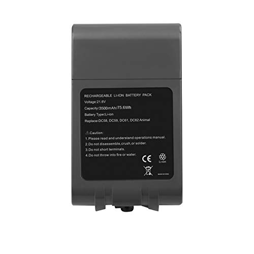 ASUNCELL V6 Replacement Battery For Dyson DC62 DC58 DC59 DC61 DC72 DC74 SV03 SV05 SV06 SV07 SV09 Animal Dyson V6 Portable Vacuum 21.6V 2.2A 3500mAh 5 Gallery Image