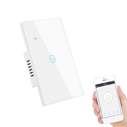 Interrupteur connecté chauffe eau minuterie tactile et commande vocale wifi