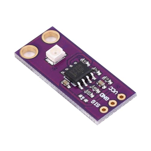 Hailege 2pcs GUVA-S12SD UV-Lichtsensor UV-Sensormodul S12SD Lichtsensor Wellenlängenerkennungsbereich 240nm-370nm 130 Grad Großwinkelerkennung