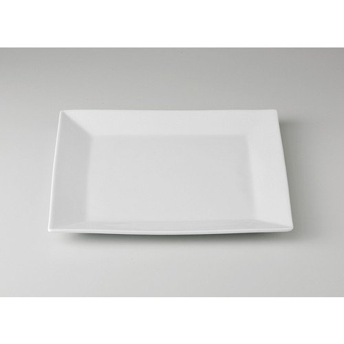Amazon.co.jp: 白中華 角皿（小） [ 22.8 x 22.8 x 1.8cm 615g