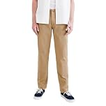Dockers Mens Smart 360 Flex California Khaki Slim Casual Chinos, Harvest Gold, 30W / 30L UK
