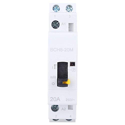 Disyuntor de fuga 2P con interruptor de control 2NO contra sobrecargas electricas 2
