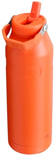 Image of Stanley IceFlow Flip Straw 2.0 Water Bottle 50 OZ | Built-In Straw with Larger Opening | Lightweight & Leak-Resistant | Insulated Stainless Steel | BPA-Free | Tigerlily Plum