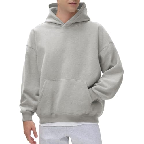 Generisch Sudadera para hombre con capucha, estampado en el fondo, talla grande, sudadera con capucha, informal, de Los Ángeles, de manga larga, corte holgado, informal, deporte, fitness, sudadera
