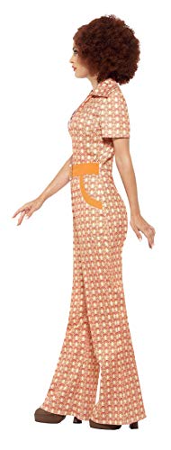 Smiffys Womens Authentic 70S Chic Costume, Orange, Xl - Us Size 18-20 #TOP1
